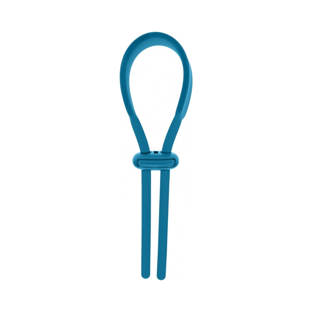 LEVELZ Adjustable Silicone Lasso Cock Ring - Tea
